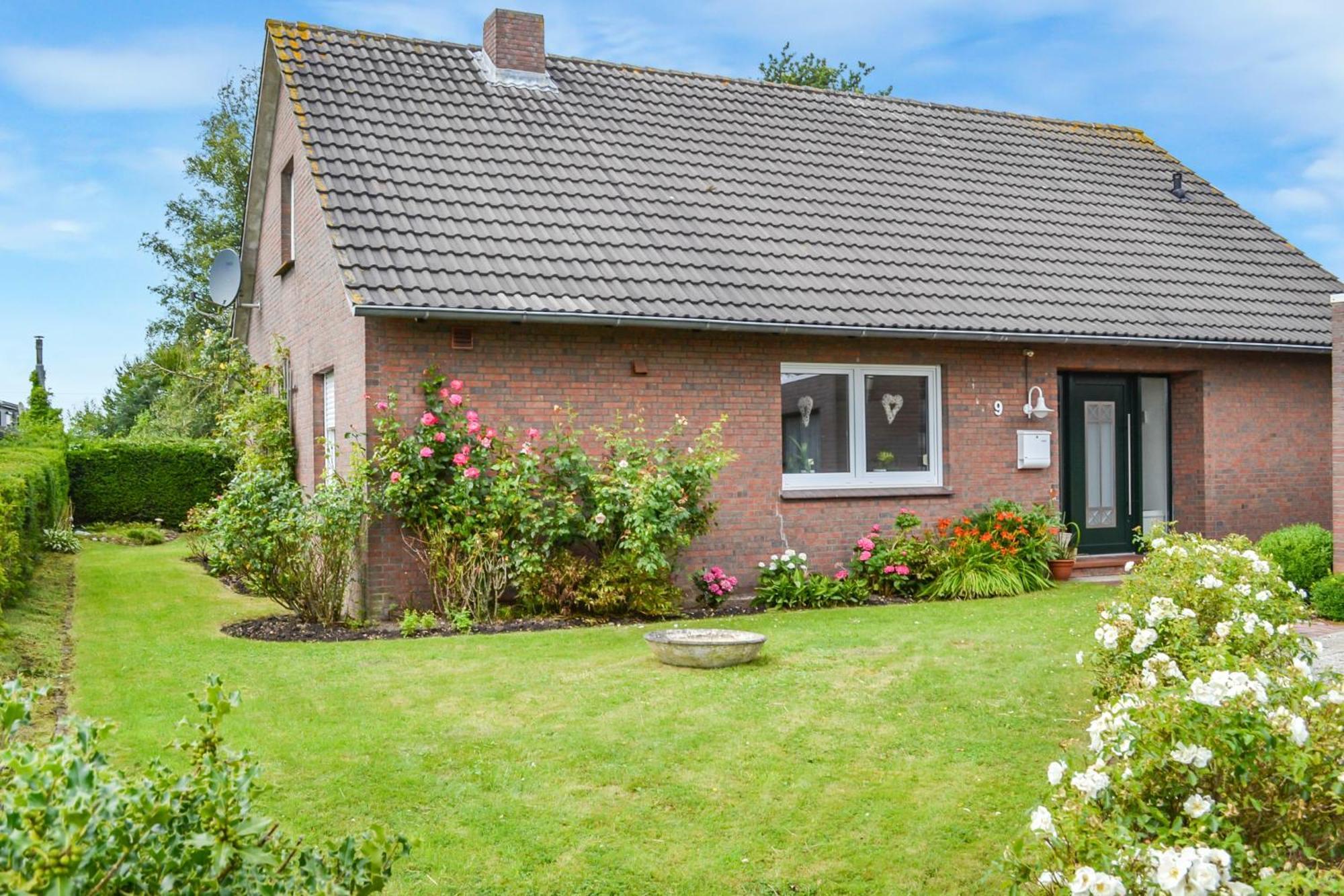 Ferienhaus Am Wasser Hinte Exteriör bild